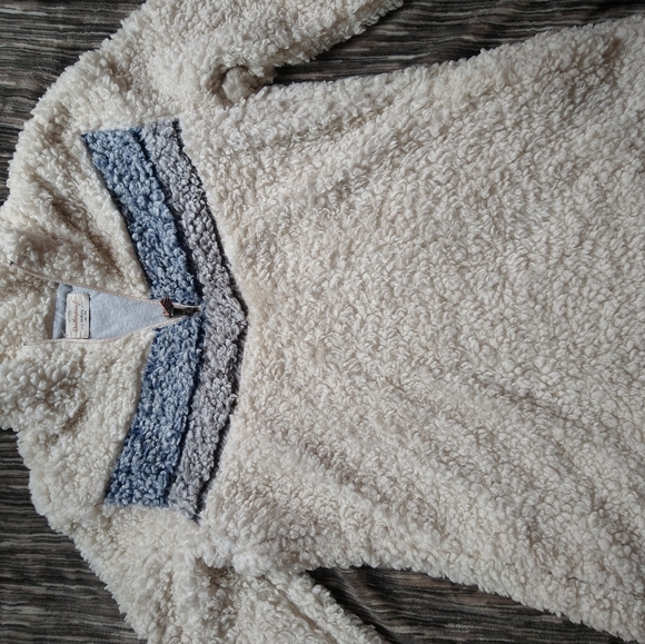 Weatherproof Sweaters - Sherpa crew neck